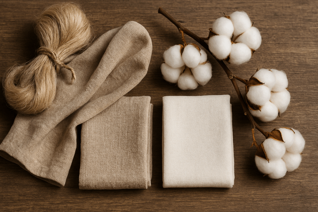 Lino o cotone? Le differenze che pochi conoscono - TESSITURA COMO